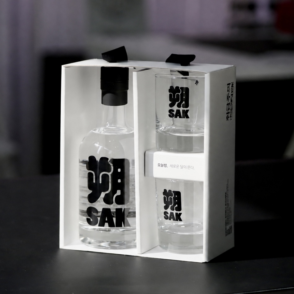 SAK삭 조청발효 증류주 50도 잔 선물세트