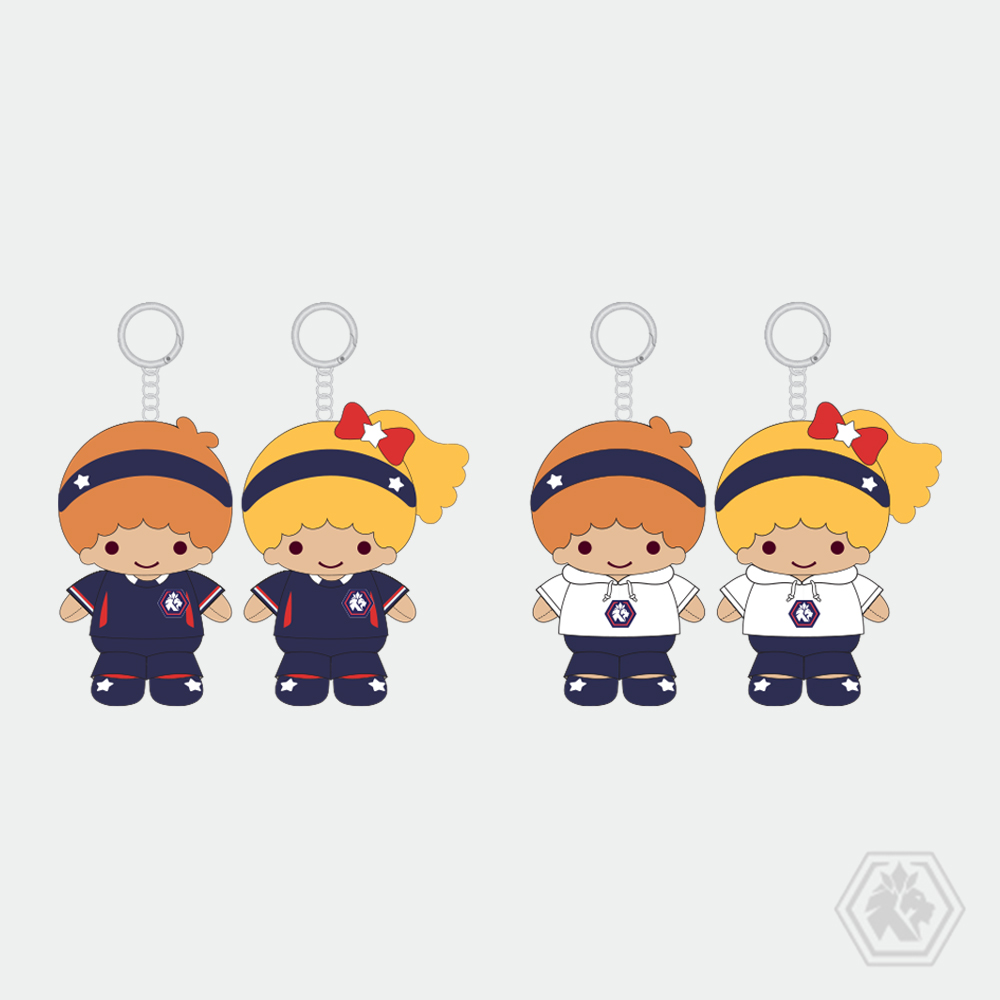 2026 K리그X 산리오 캐릭터즈 인형키링(리틀트윈스타)